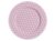 Порцеланова десертна чиния на точки в пастелно розово 19 cm Isabelle Rose
